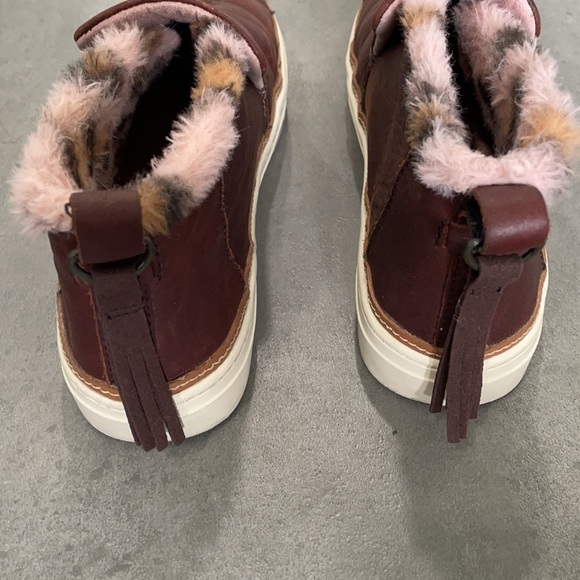 Toms Faux Leo Fur Paxton Slip-Ons Size 8 - Picture 9 of 13